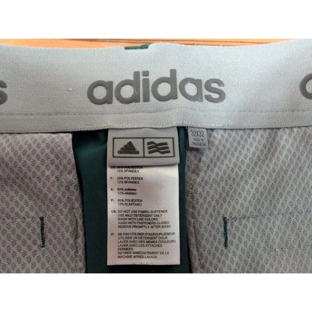 Adidas Ultimate365 Mens Golf Pants 32x30 Performance Stretch Teal